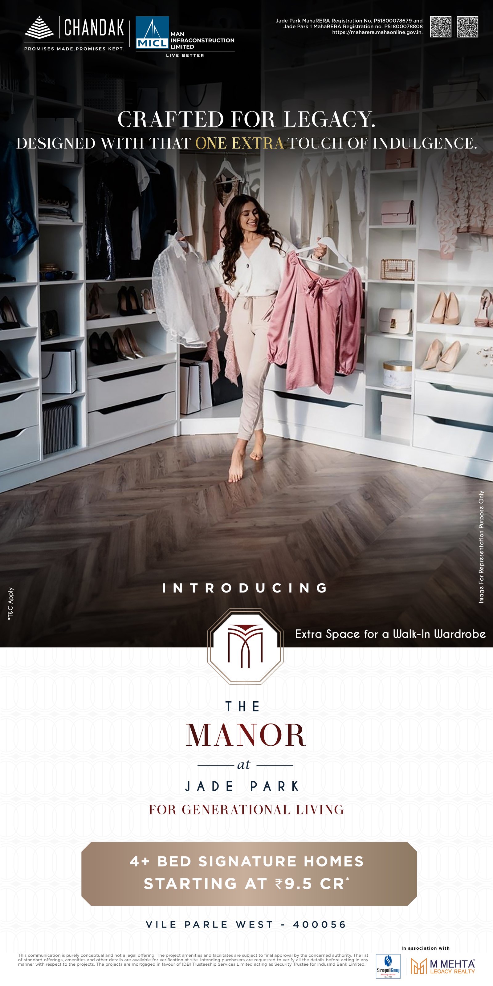 The Manor Jade Park Vile Parle Slide 1